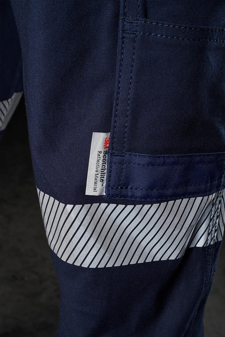 FXD WP-3T Reflective Stretch Work Pant - Navy