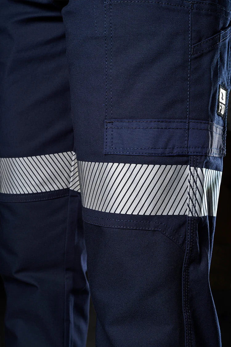 FXD WP-3WT Women's Reflective Stretch Work Pant - Navy