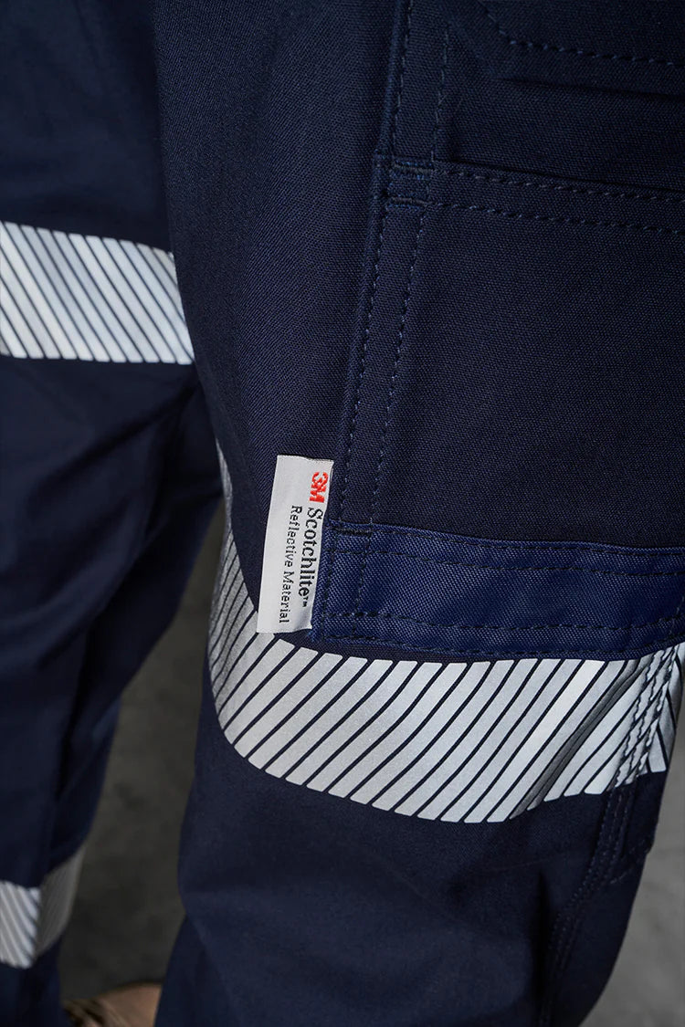 FXD WP-3WT Women's Reflective Stretch Work Pant - Navy