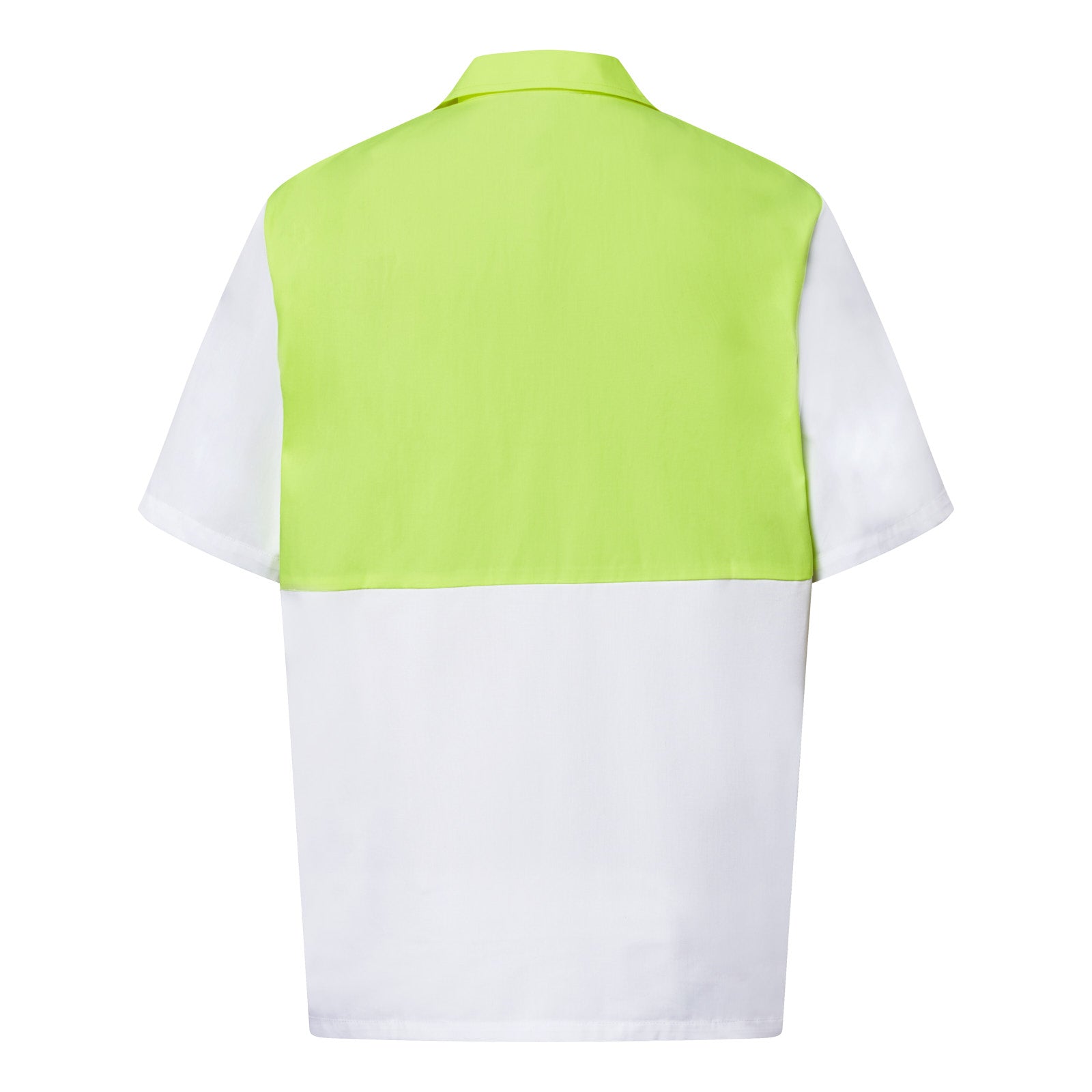 Workcraft WS6070 Food Industry Jac shirt With Modesty Insert-White/Yellow