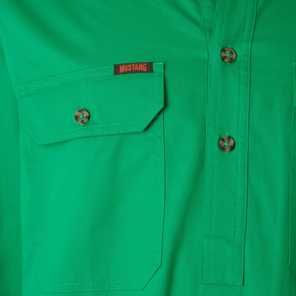 Mustang Signature Y04004 Men's Closed Front Workshirt