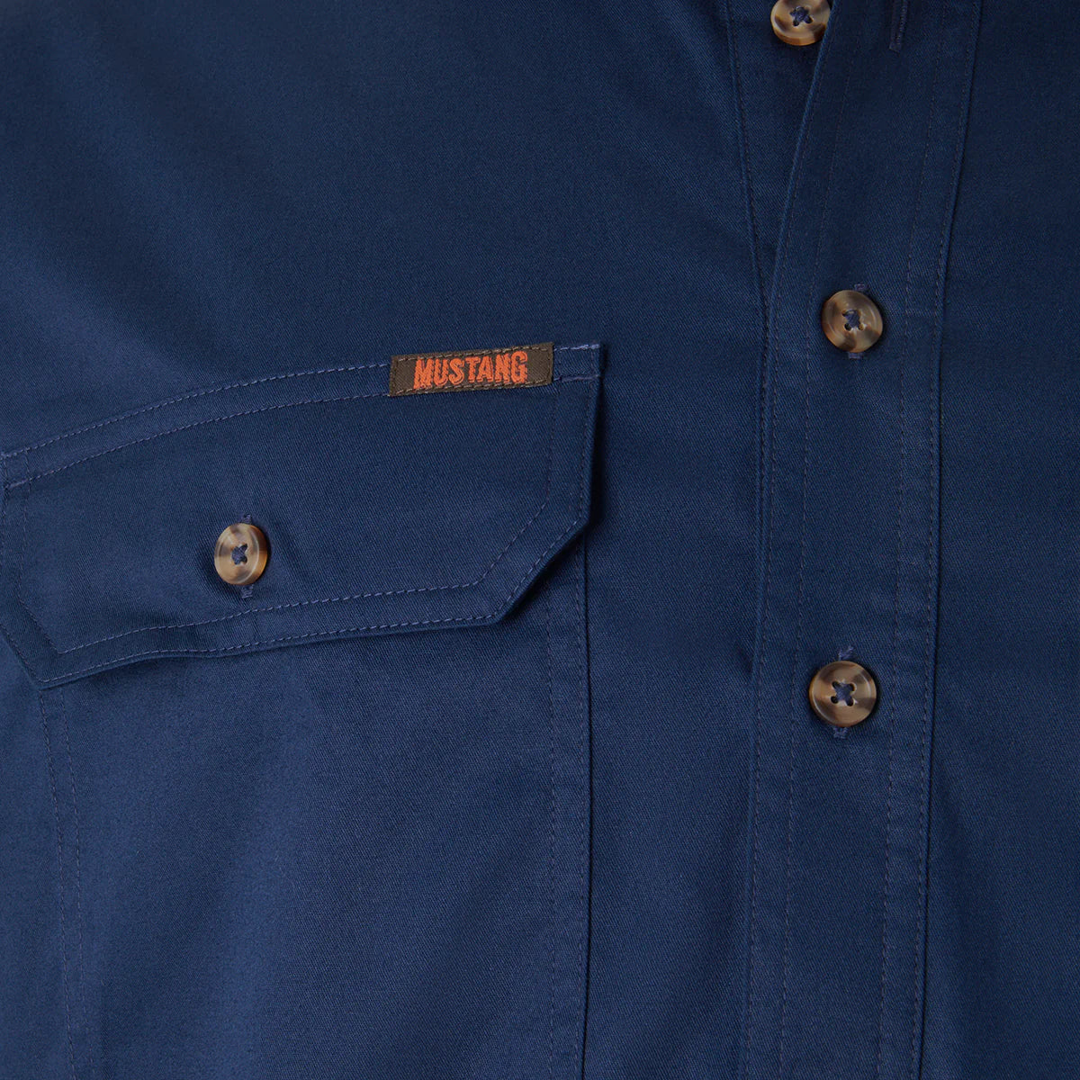 Mustang Signature Y04004 Men's Closed Front Workshirt