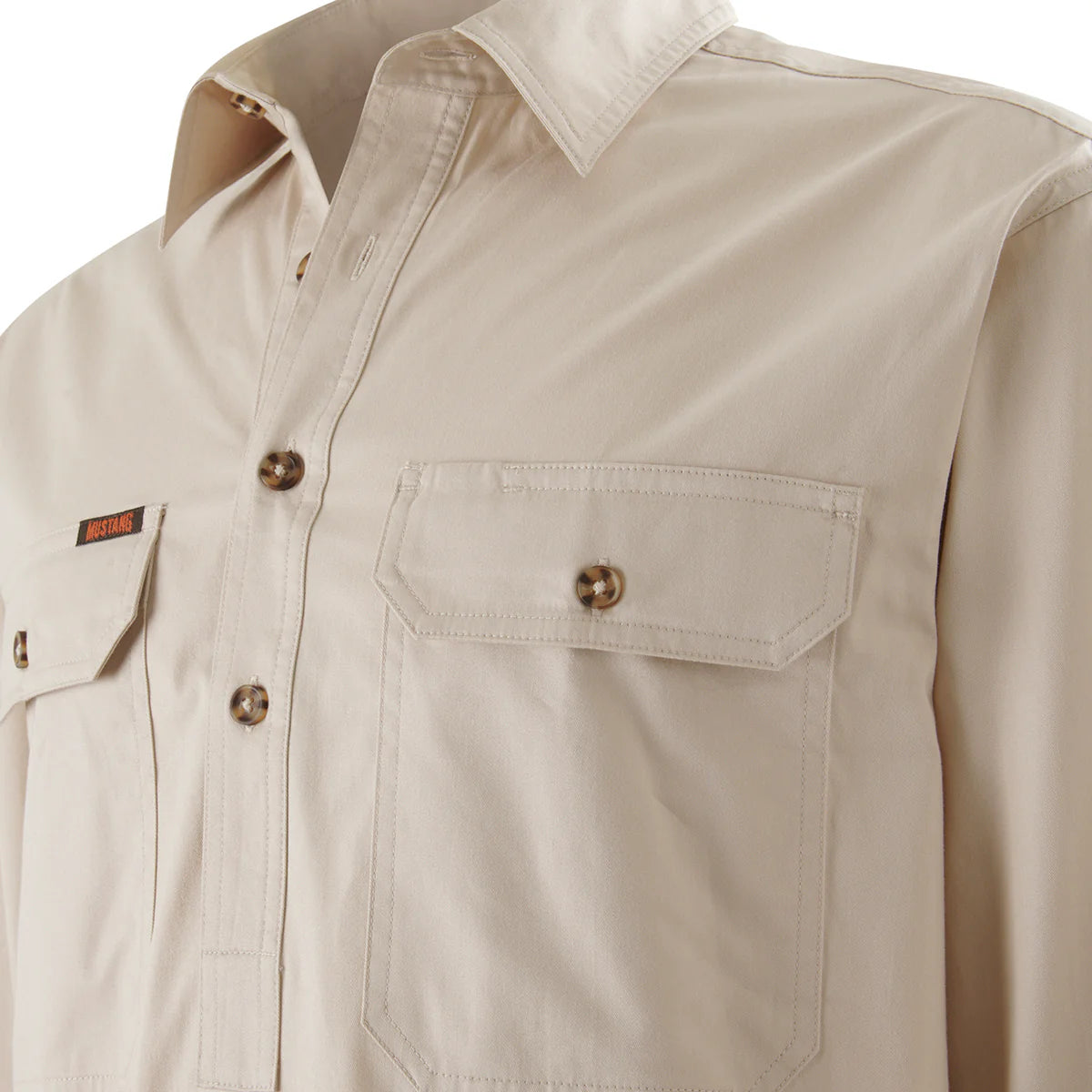 Mustang Signature Y04004 Men's Closed Front Workshirt