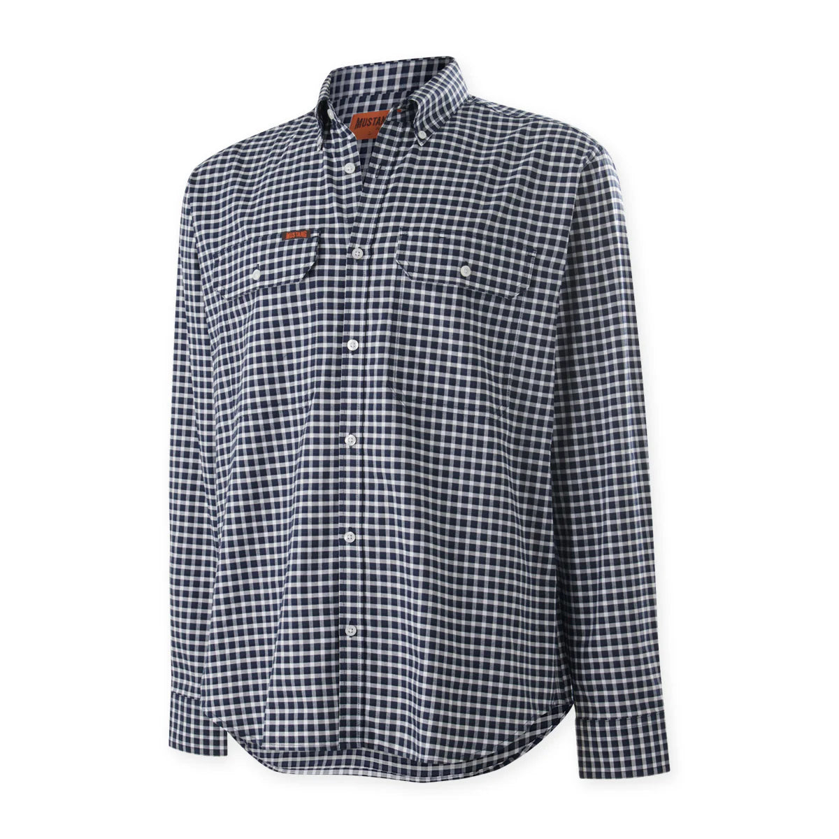 Mustang Signature Y04005 Men's Formal Check Shirt