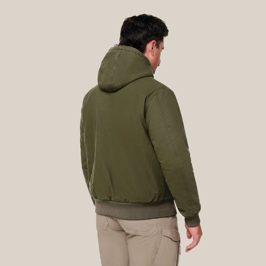 Hard Yakka Y06124 Heritage Canvas Bomber Jacket
