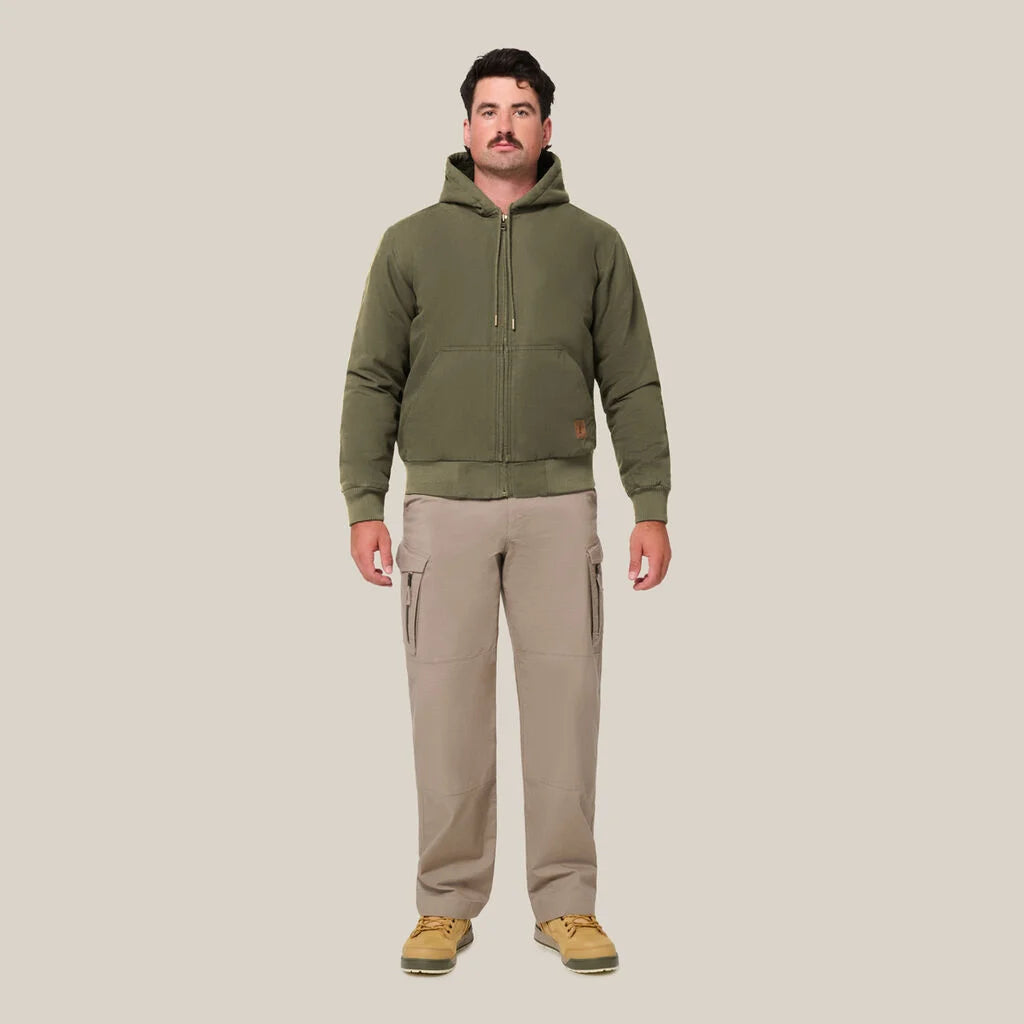 Hard Yakka Y06124 Heritage Canvas Bomber Jacket