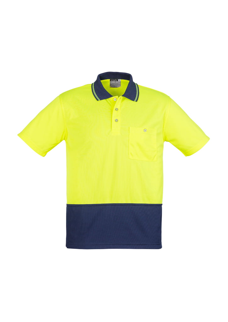 Syzmik ZH231 Unisex Hi-Vis Basic Spliced S/S Polo