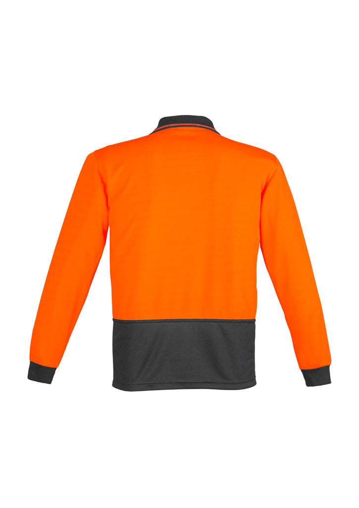 Syzmik ZH232 Unisex Hi-Vis Basic Spliced L/S Polo