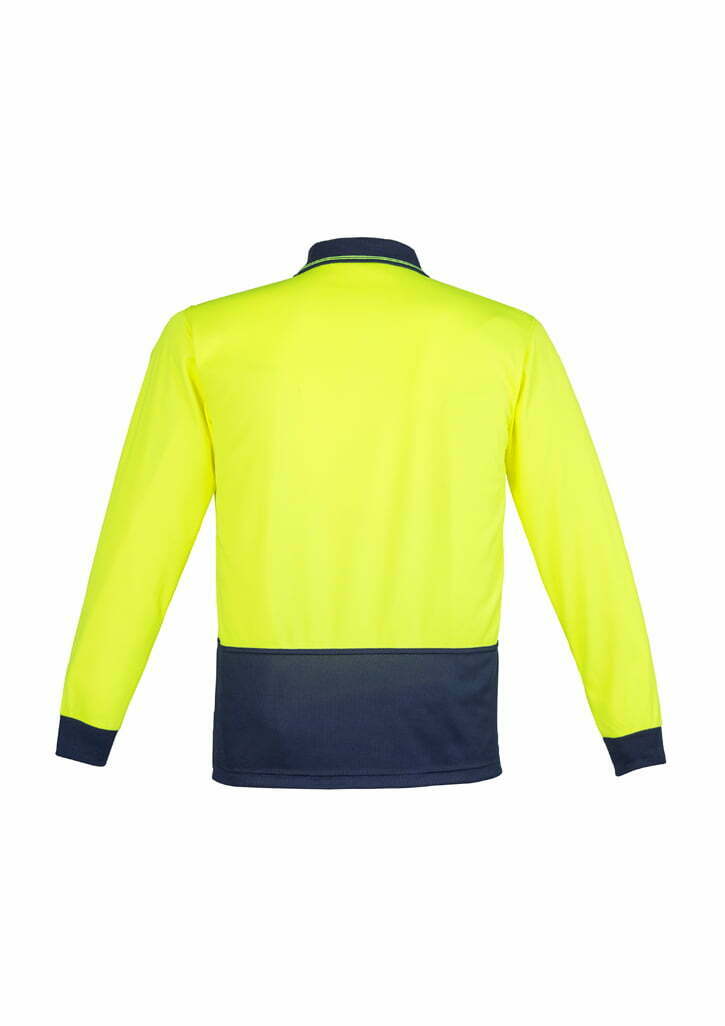 Syzmik ZH232 Unisex Hi-Vis Basic Spliced L/S Polo