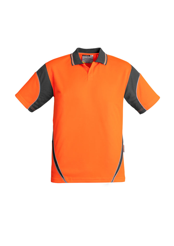 Syzmik ZH248 Men's Hi Vis Aztec Polo - Short Sleeve