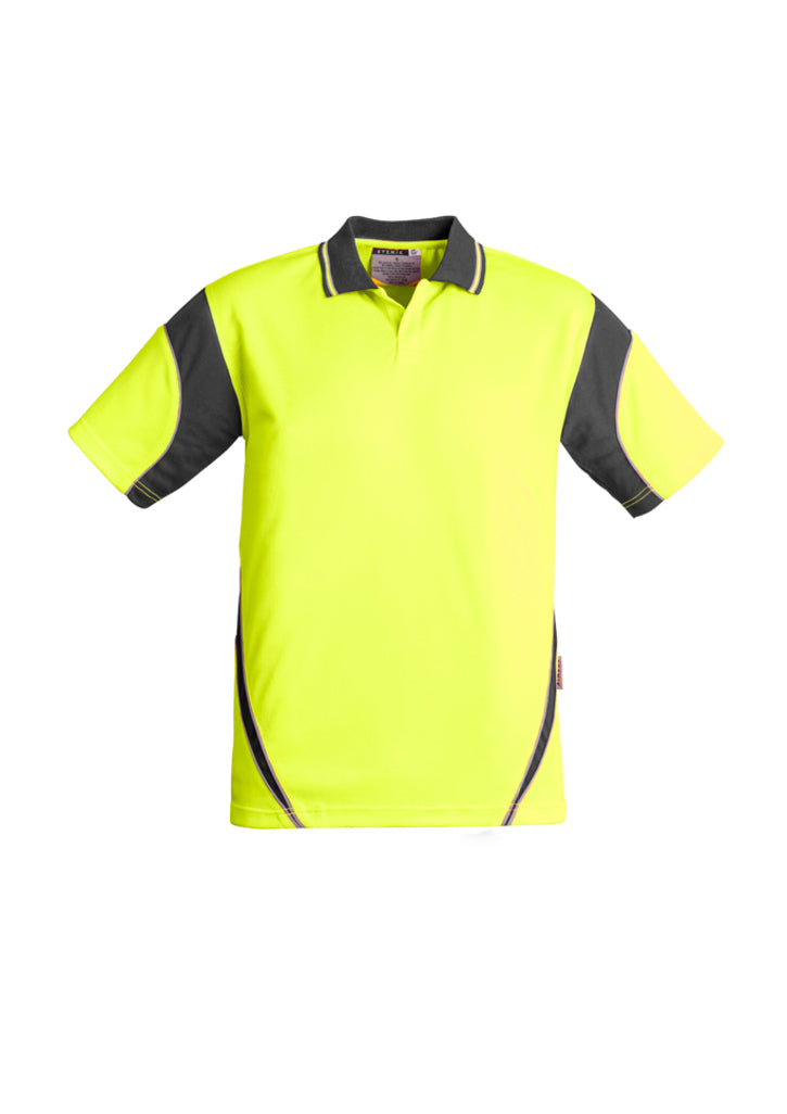 Syzmik ZH248 Men's Hi Vis Aztec Polo - Short Sleeve