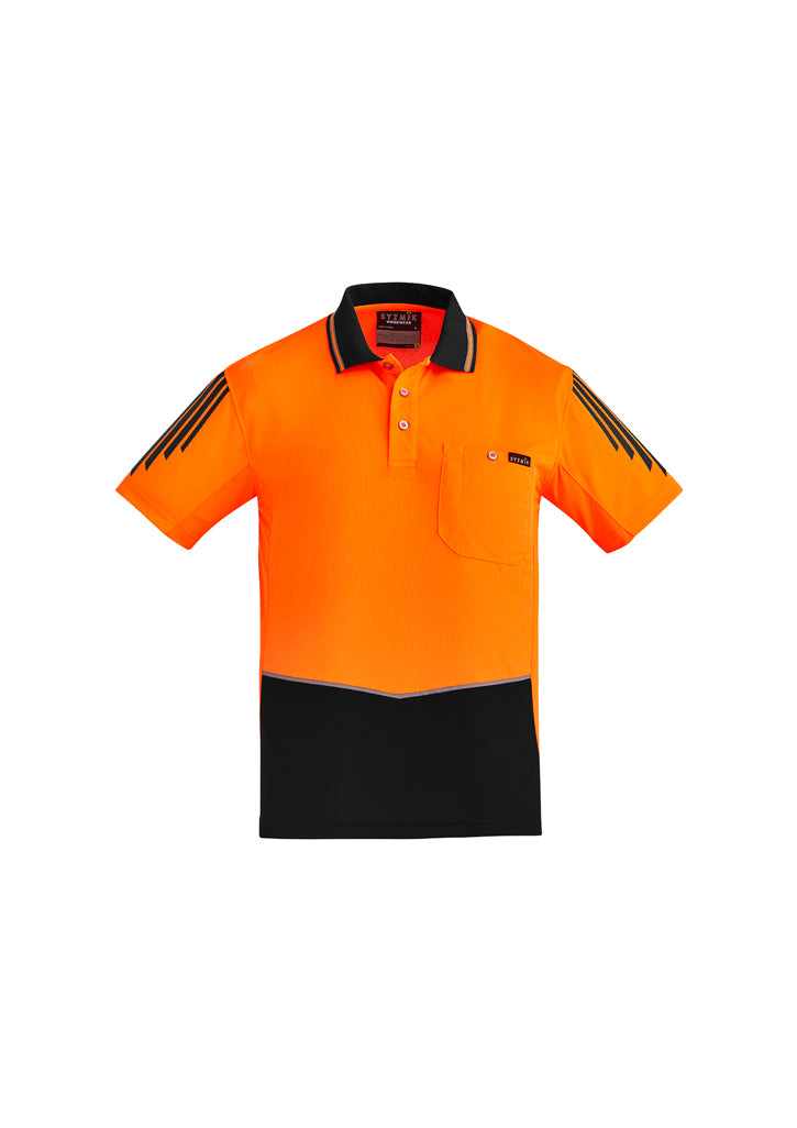 Syzmik ZH315 Men's Hi Vis Flux S/S Polo