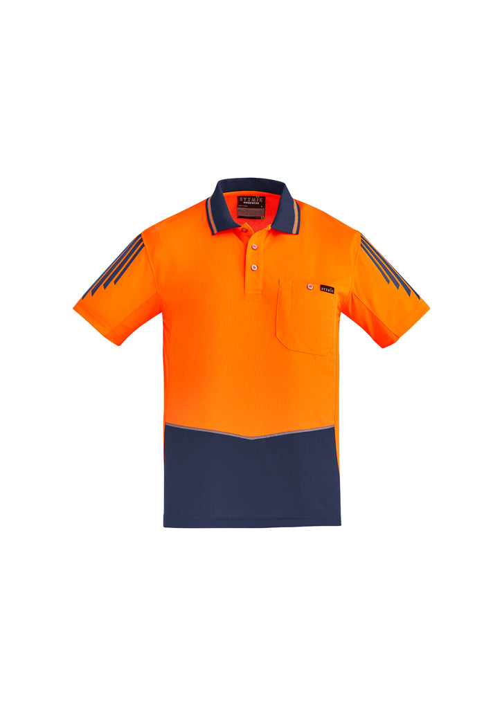Syzmik ZH315 Men's Hi Vis Flux S/S Polo