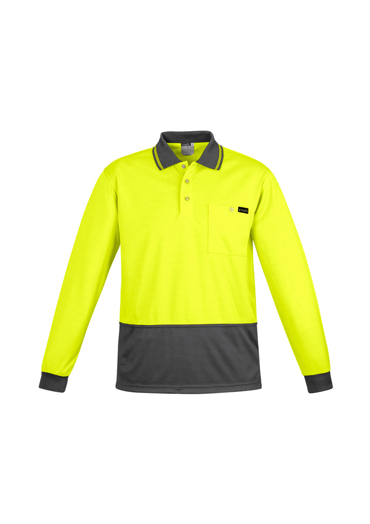 Syzmik ZH410 Men's Comfort Back L/S Polo