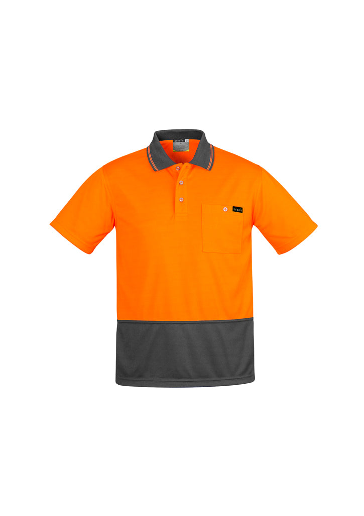 Syzmik ZH415 Men's Comfort Back S/S Polo
