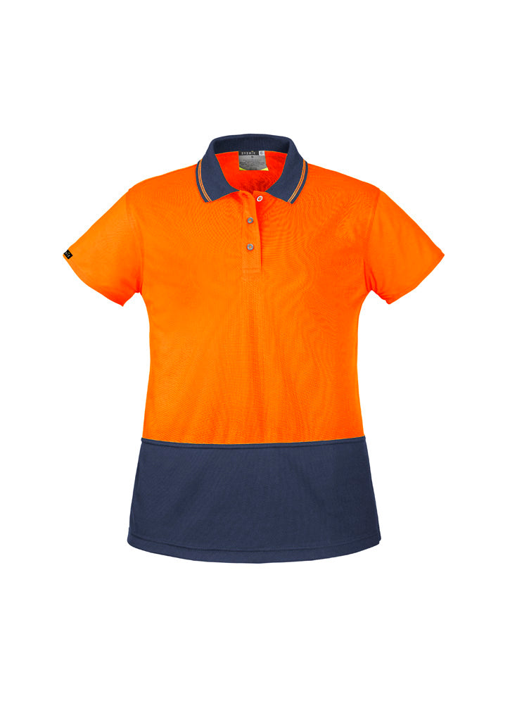 Syzmik ZH731 Women's Hi Vis Basic Short Sleeve Polo