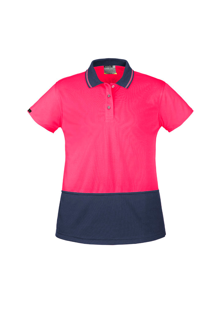 Syzmik ZH731 Women's Hi Vis Basic Short Sleeve Polo