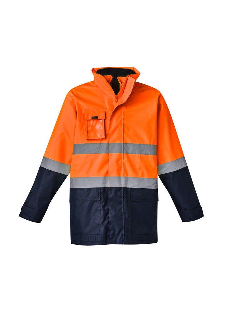 Syzmik ZJ220 Men's Hi Vis Basic 4 in 1 Waterproof Jacket