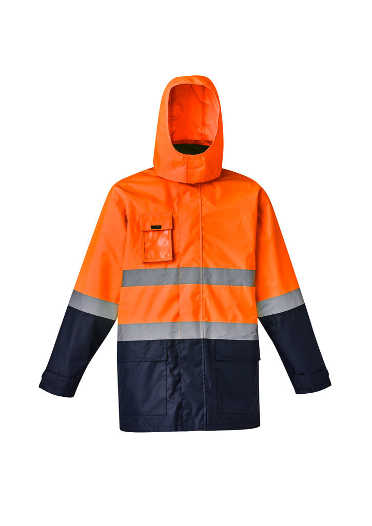 Syzmik ZJ220 Men's Hi Vis Basic 4 in 1 Waterproof Jacket