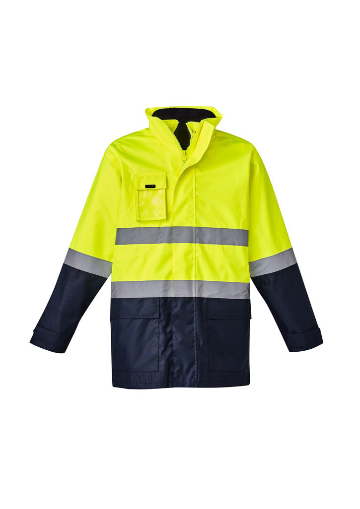 Syzmik ZJ220 Men's Hi Vis Basic 4 in 1 Waterproof Jacket