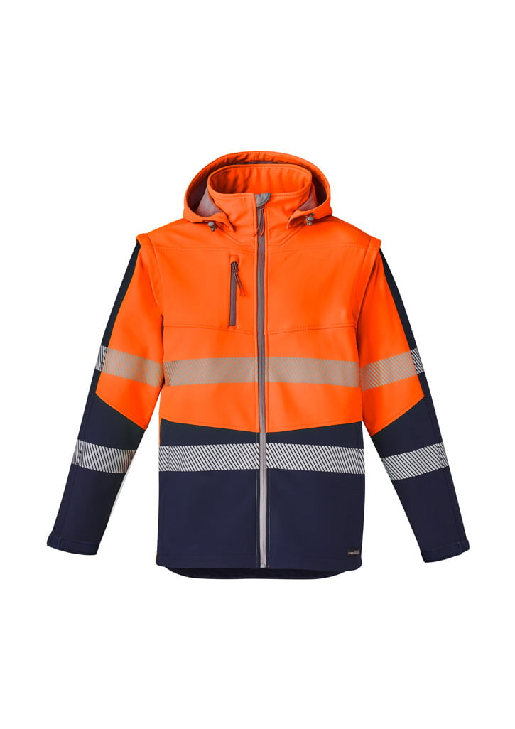 Syzmik ZJ453 Unisex 2-In-1 Stretch Softshell Taped Jacket