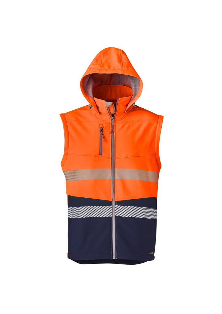 Syzmik ZJ453 Unisex 2-In-1 Stretch Softshell Taped Jacket