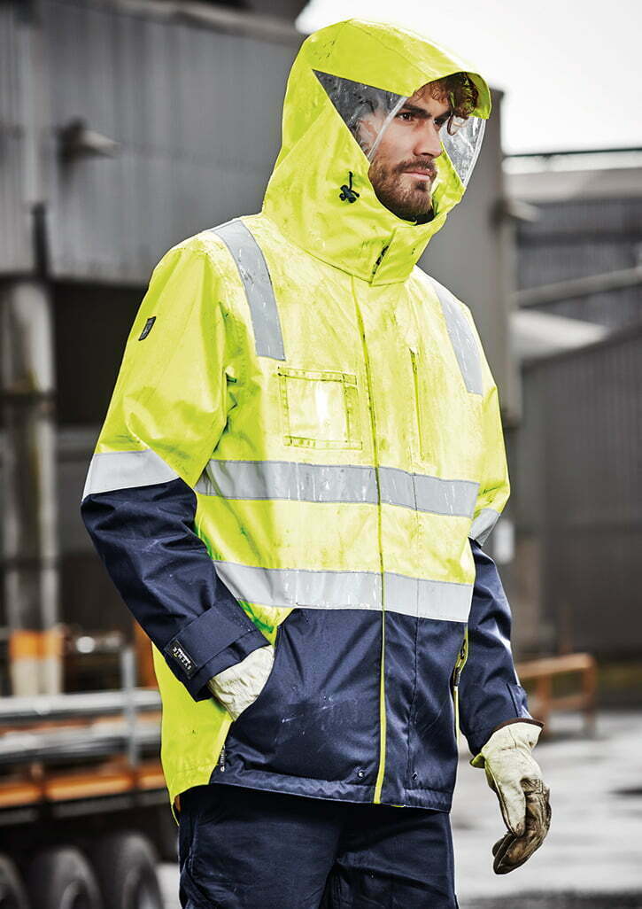 Syzmik ZJ532 Men's Hi-vis 4-In-1 Waterproof Jacket