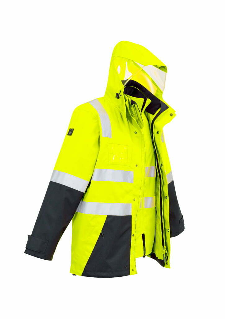 Syzmik ZJ532 Men's Hi-vis 4-In-1 Waterproof Jacket