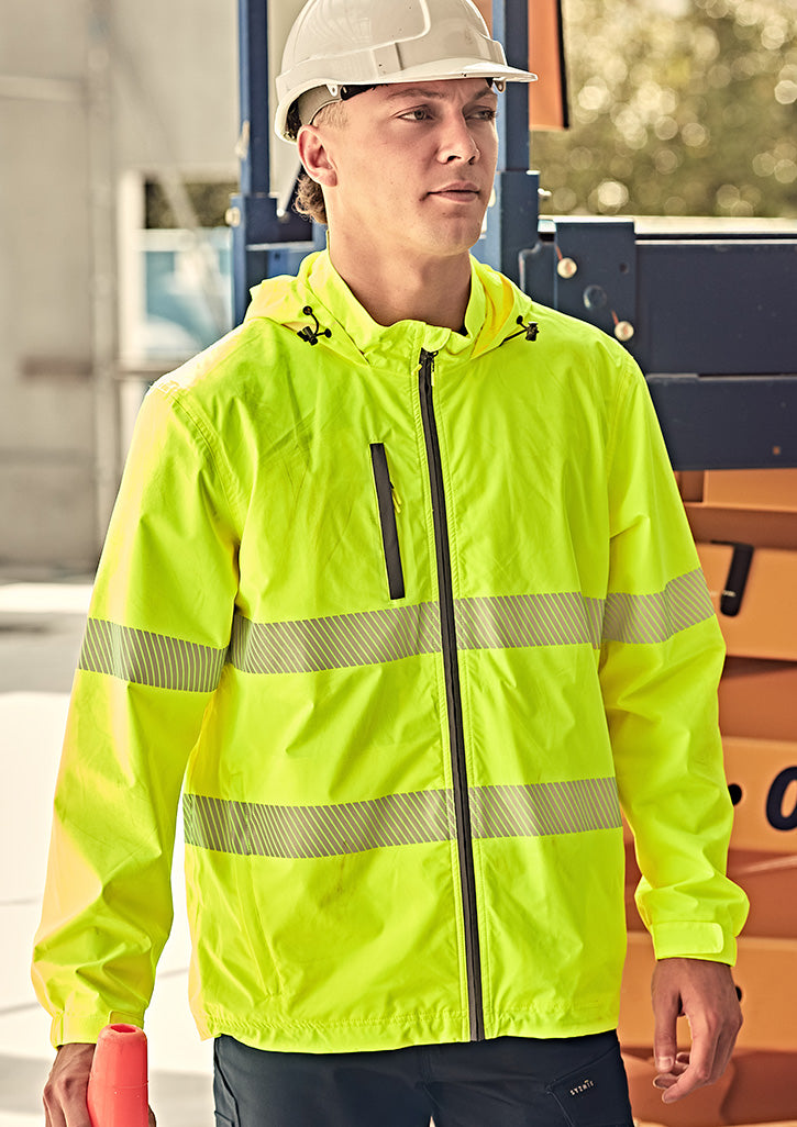Syzmik ZJ560 Unisex Super Light Segmented Tape Packable Rain Jacket