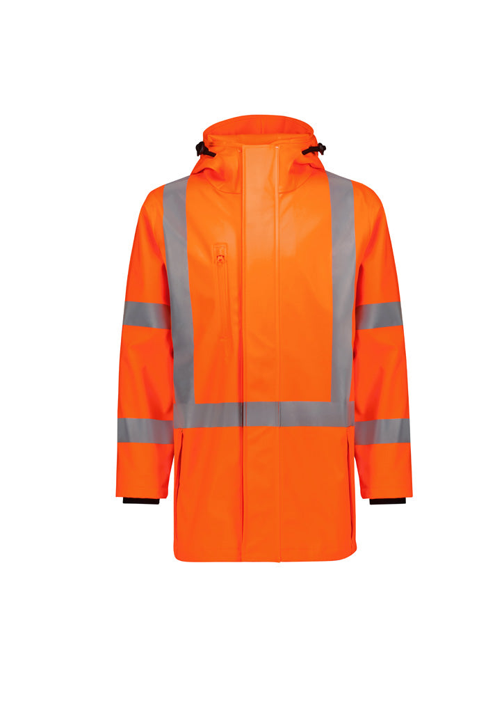 Syzmik ZJ620 Men's Hi Vis X Back Heavy Duty Waterproof Jacket-Orange