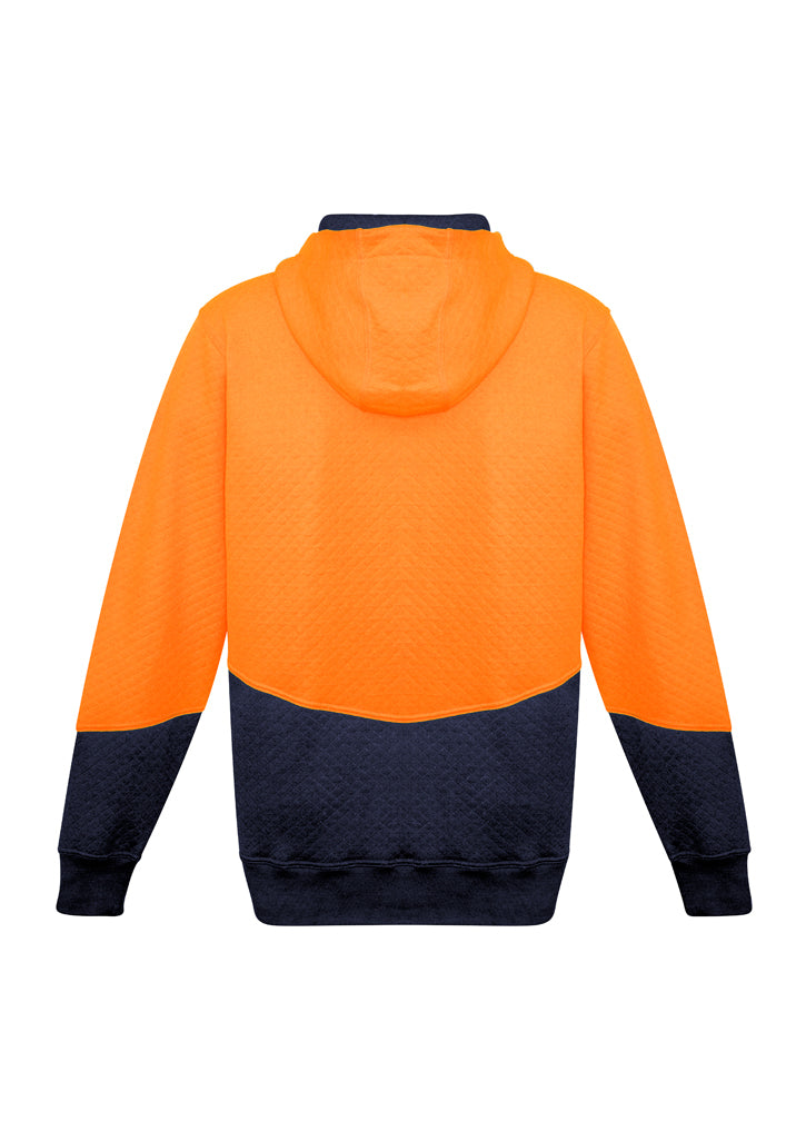 Syzmik ZT477 Unisex Hi Vis Textured Jacquard Hoodie