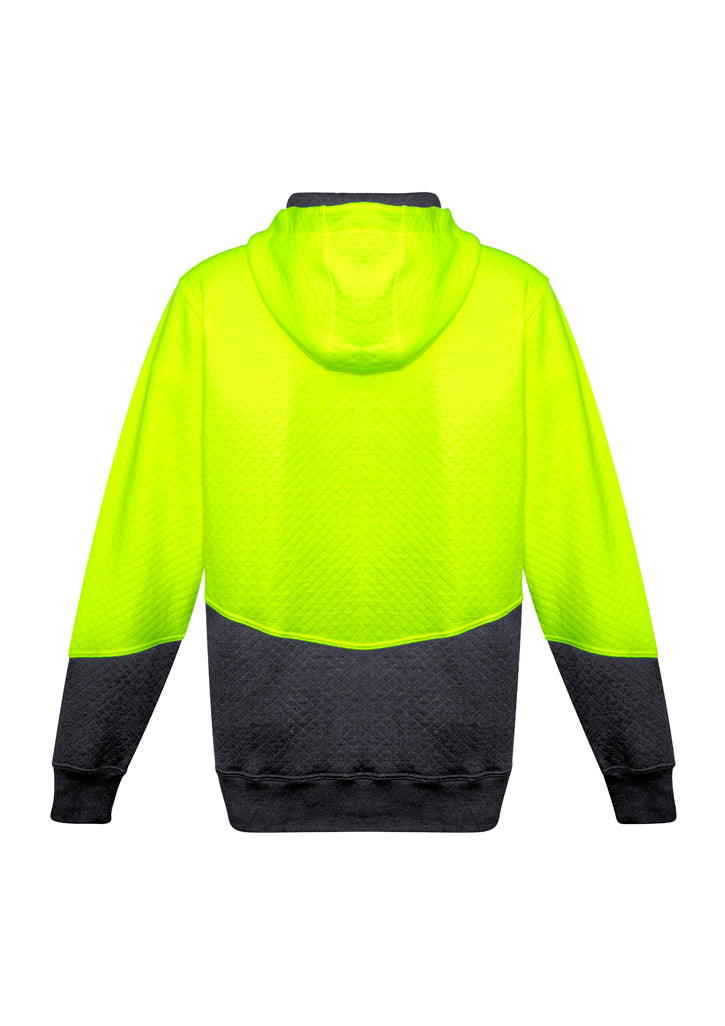 Syzmik ZT477 Unisex Hi Vis Textured Jacquard Hoodie