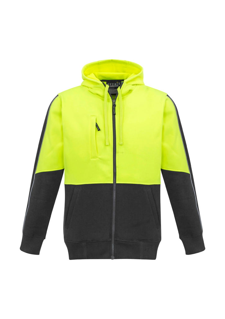 Syzmik ZT485 Unisex Hi Vis Full Zip Hoodie