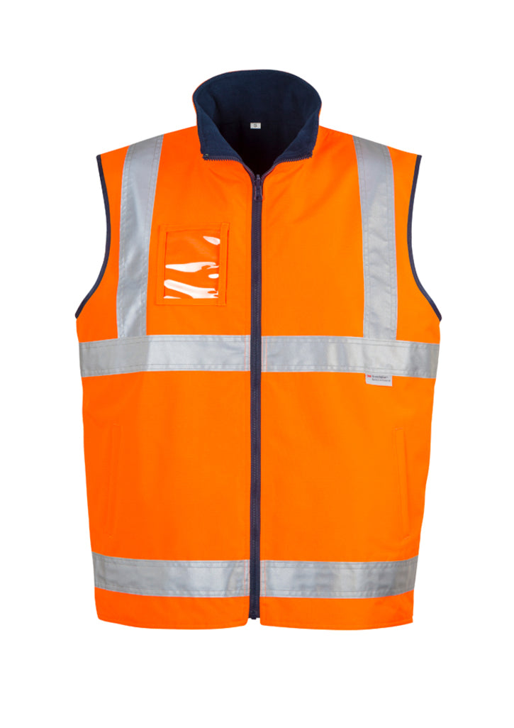 Syzmik ZV358 Men's Hi Vis Lightweight Fleece Lined Vest