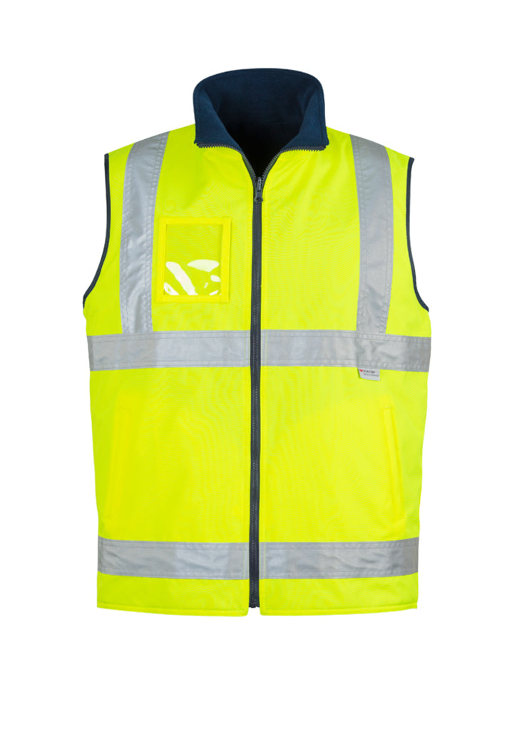 Syzmik ZV358 Men's Hi Vis Lightweight Fleece Lined Vest