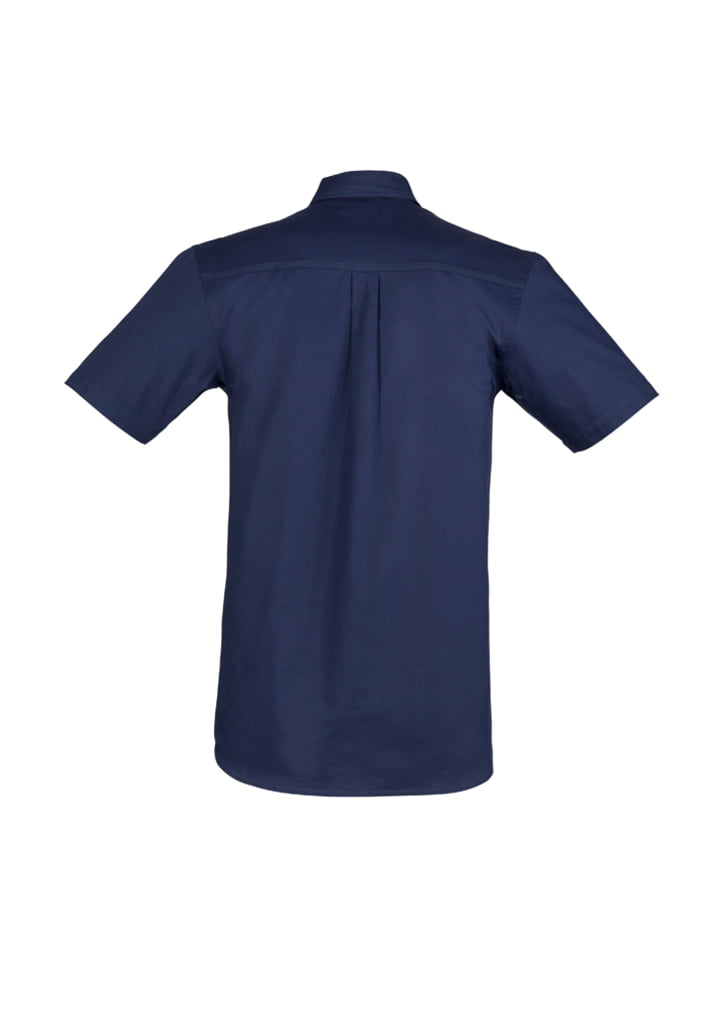 Syzmik ZW120 Men's Light Weight Tradie S/S Shirt