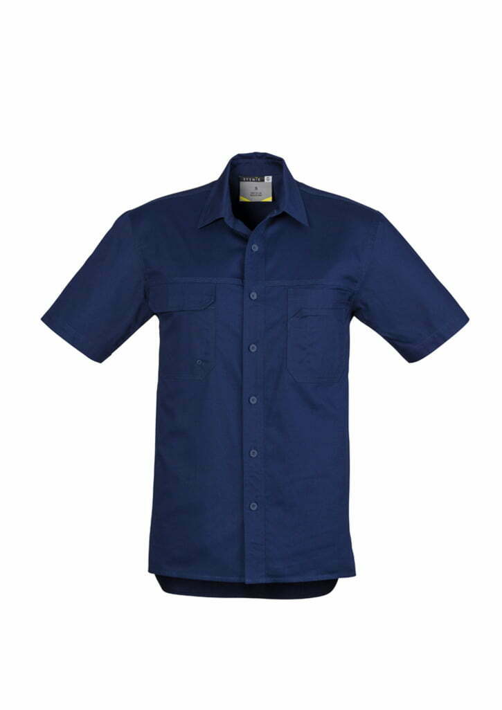 Syzmik ZW120 Men's Light Weight Tradie S/S Shirt