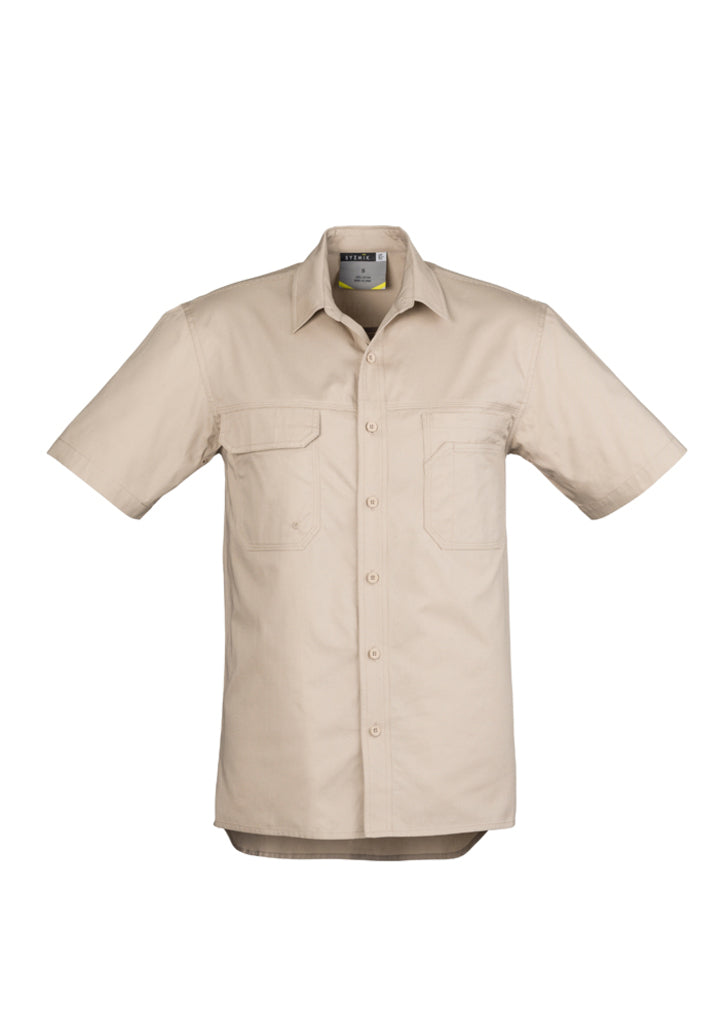 Syzmik ZW120 Men's Light Weight Tradie S/S Shirt