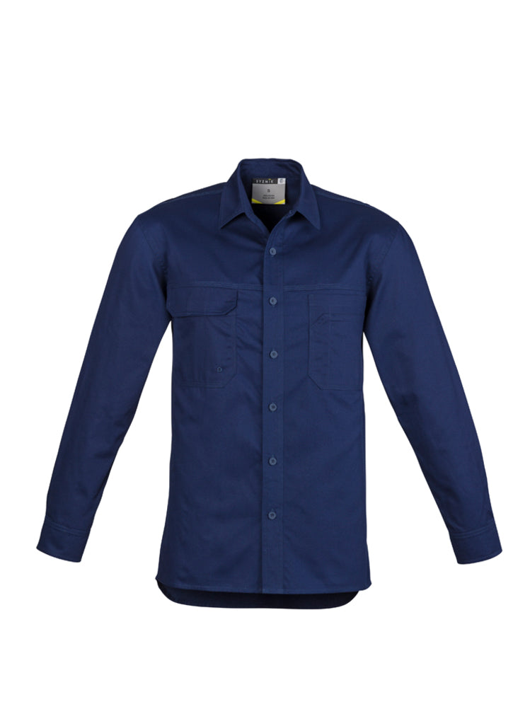 Syzmik ZW121 Men's Lightweight Tradie L/S Shirt