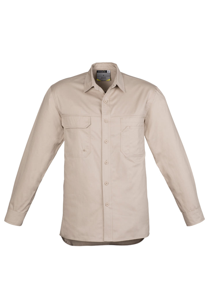 Syzmik ZW121 Men's Lightweight Tradie L/S Shirt