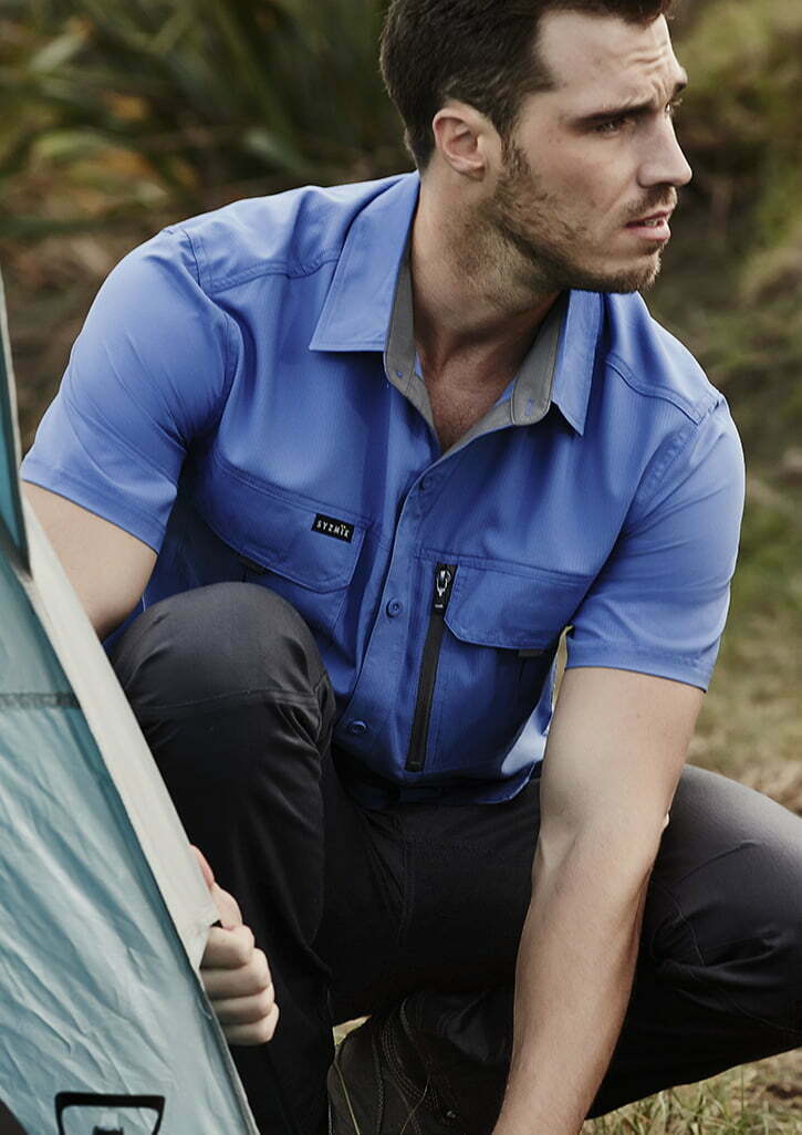 Syzmik ZW465 Men's Outdoor S/S Shirt