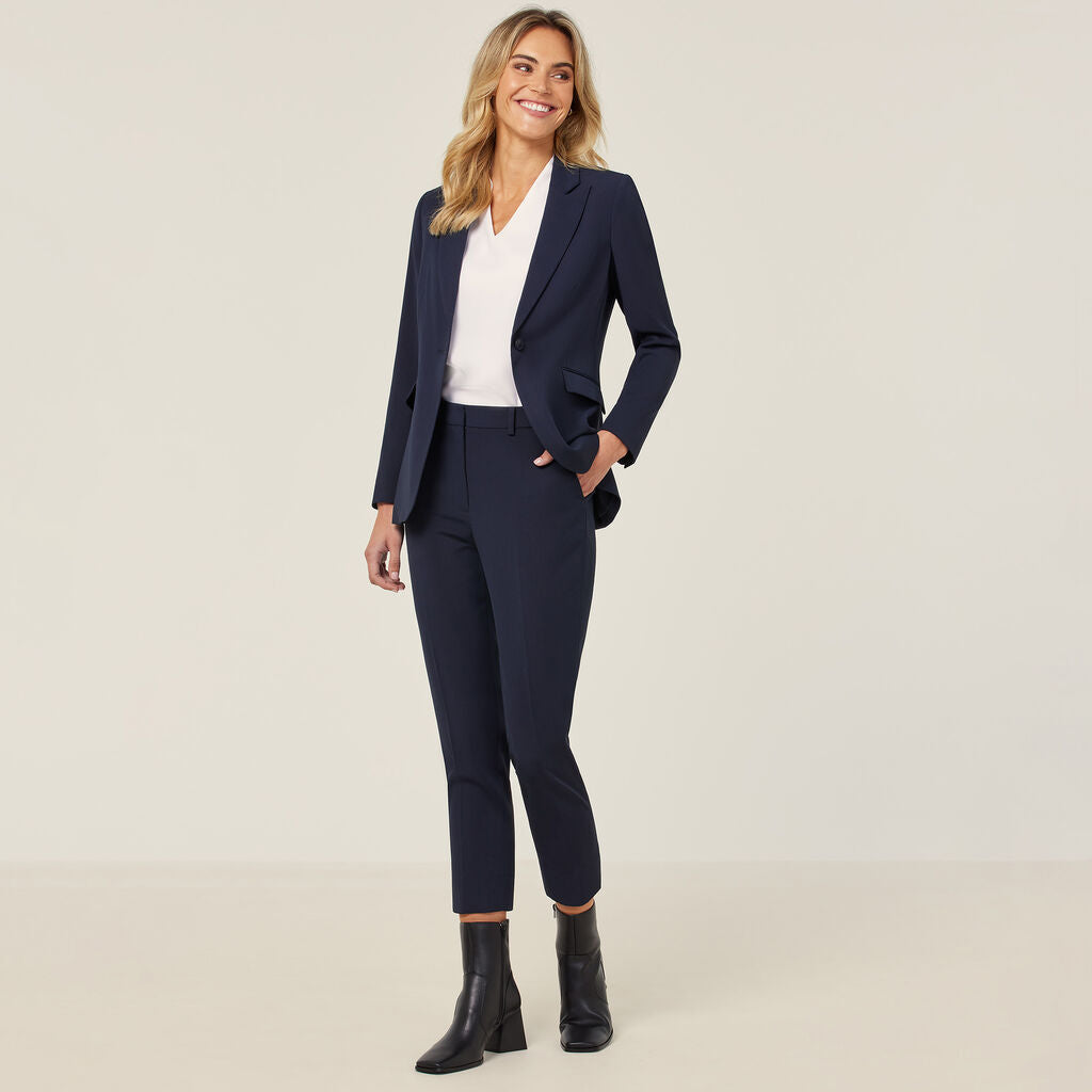 NNT CAT1H8 Crepe Stretch Longline Jacket