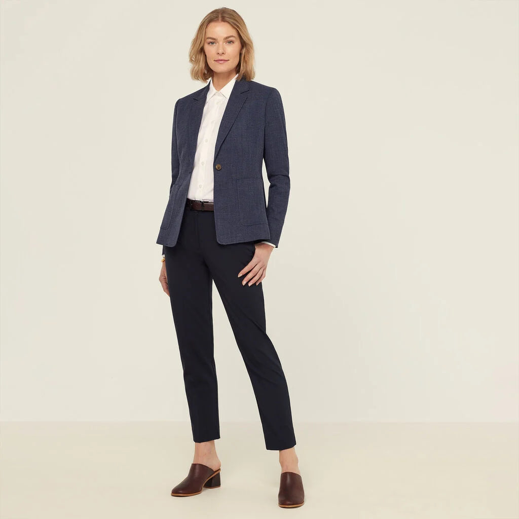 NNT CAT1HA Textured Jacket-Indigo