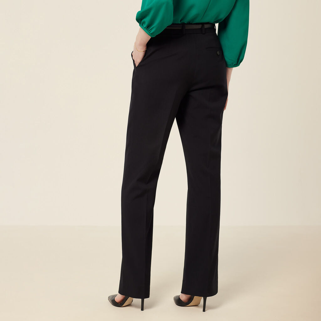 NNT CAT3YG Wool Blend Twill Secret Waist Regular Fit Pant
