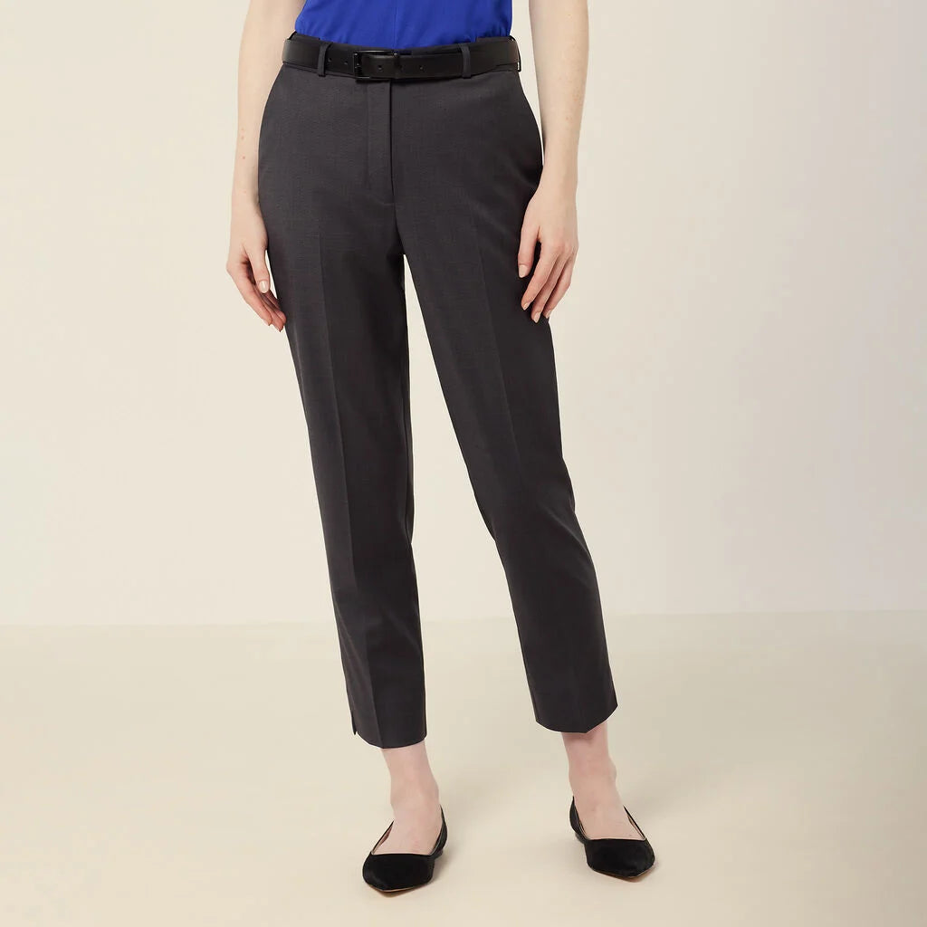 NNT CAT3YH Wool Blend Twill Secret Waist Slim Leg Pant