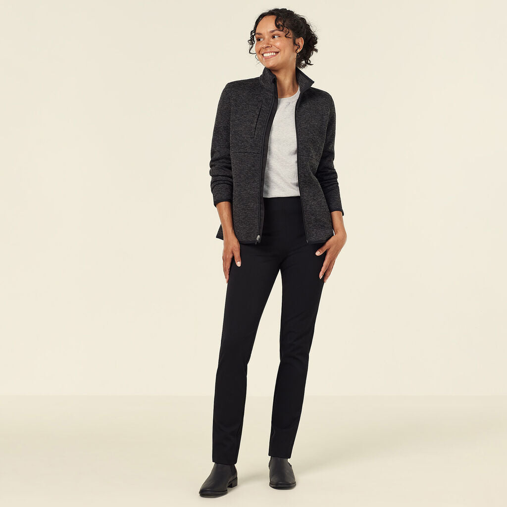 NNT CAT5E2 Textured Fleece Zip Front Jacket