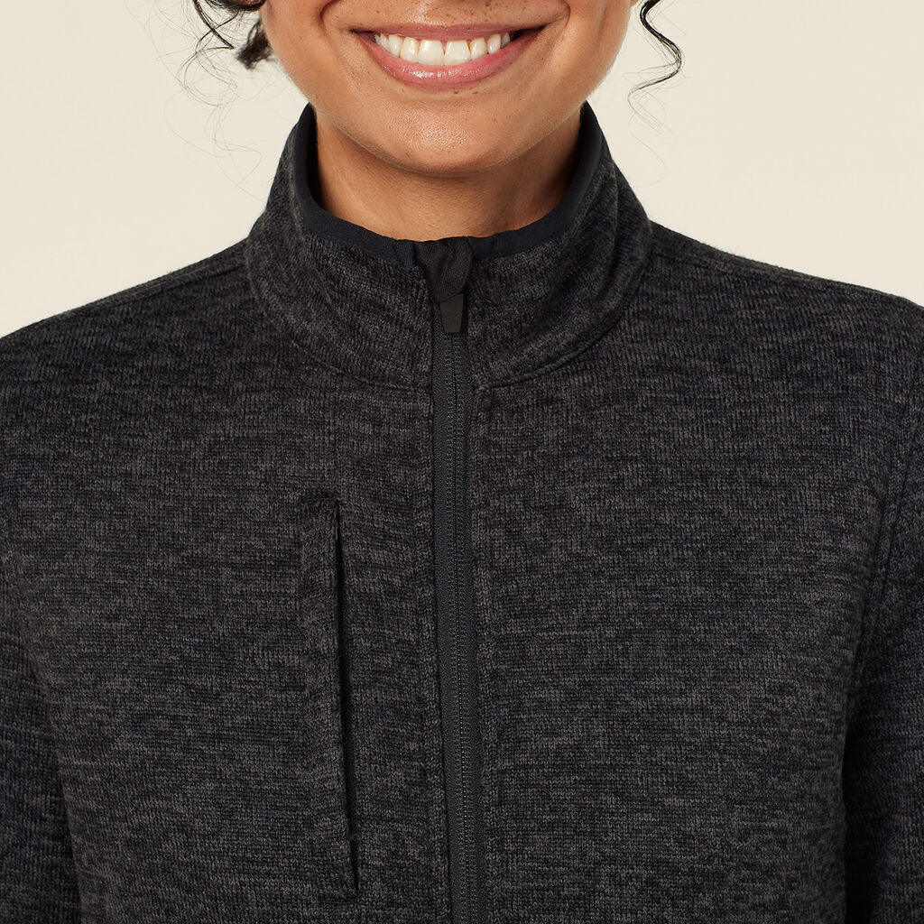 NNT CAT5E2 Textured Fleece Zip Front Jacket