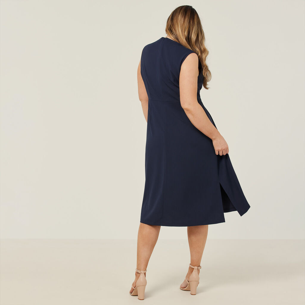 NNT CAT69T Crepe Stretch Sleeveless Dress