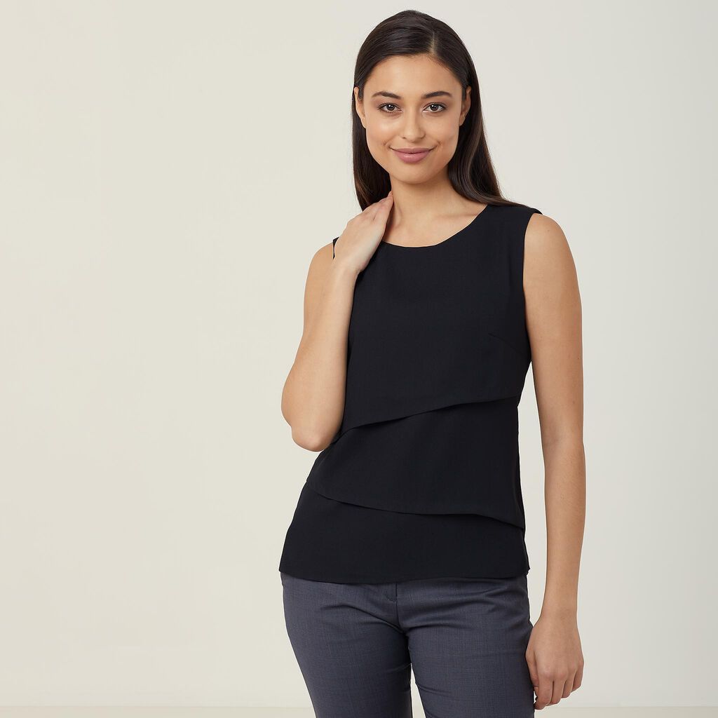 NNT CAT9XC Sleeveless Layered Top