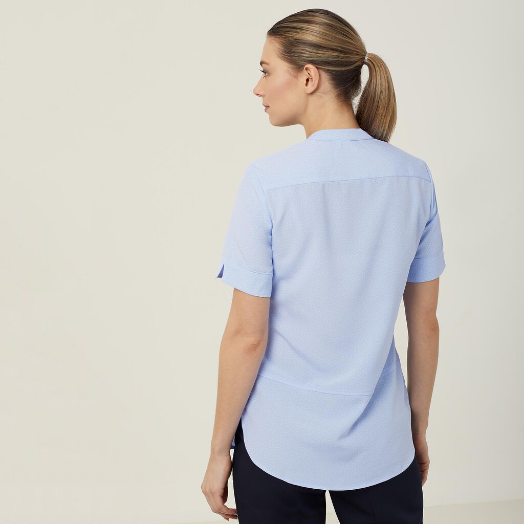 NNT CAT9XP Silvi Spot Print Short Sleeve Tunic